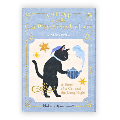 Ressa Panda Books Series - Flake Stickers - A Story of the Cat Who Stays Up Late