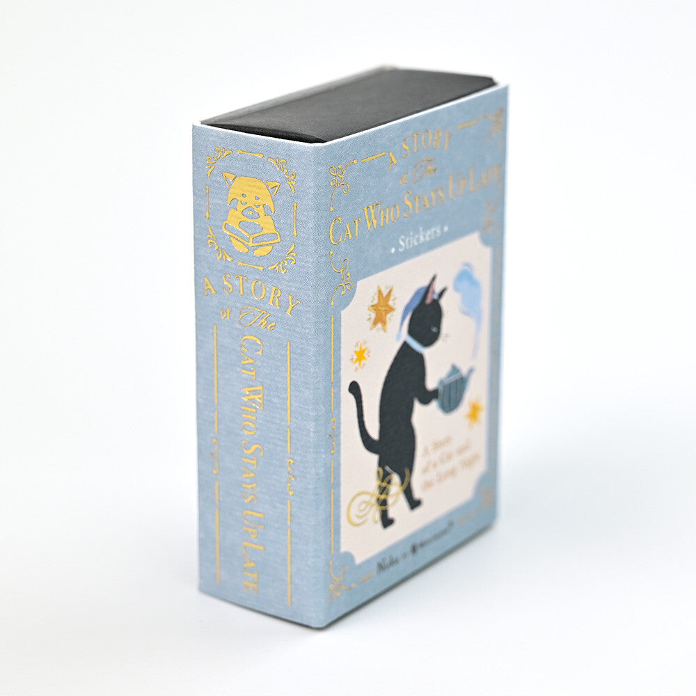 Ressa Panda Books Series - Flake Stickers - A Story of the Cat Who Stays Up Late