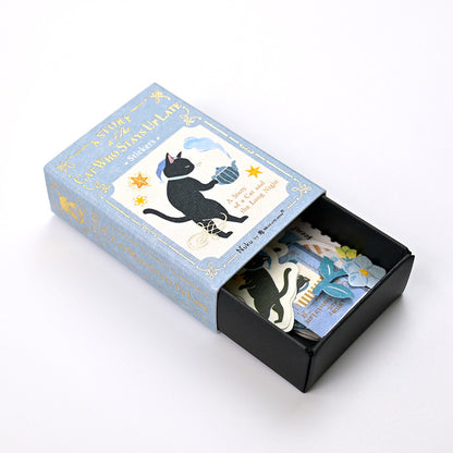 Ressa Panda Books Series - Flake Stickers - A Story of the Cat Who Stays Up Late