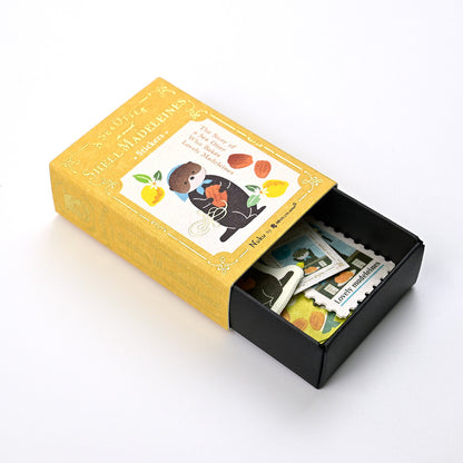Ressa Panda Books Series - Flake Stickers - A Sea Otter and Shell Madeleines