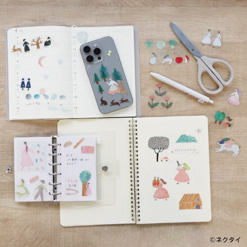 Komamono Lab x Necktie - Clear Sticker Tape Roll