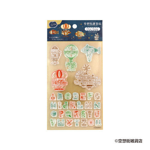 Fantasy Town General Store x Komamono Lab - Clear Stamps