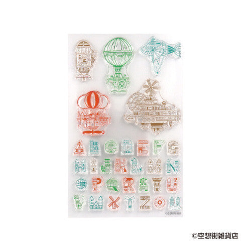 Fantasy Town General Store x Komamono Lab - Clear Stamps