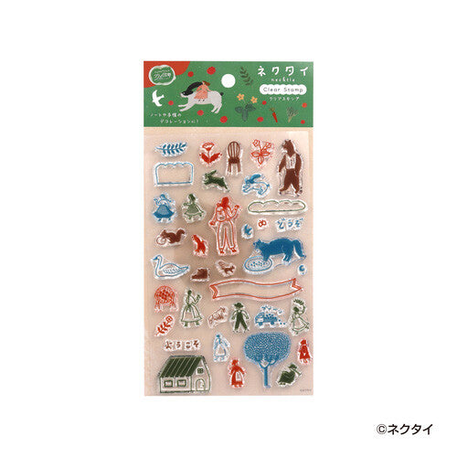 Necktie x Komamono Lab - Clear Stamps