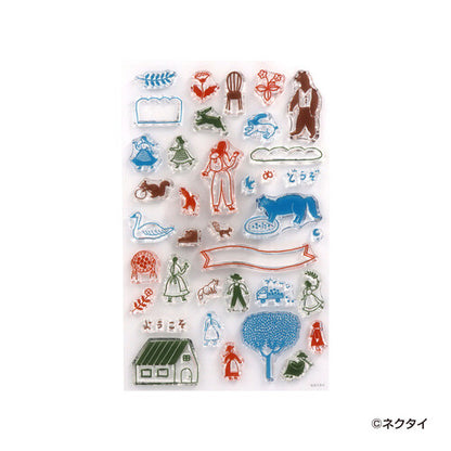 Necktie x Komamono Lab - Clear Stamps