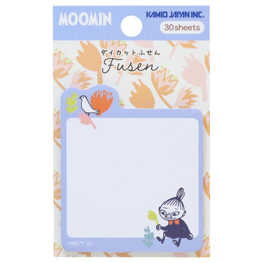 Kamio Japan - Moomin Die-Cut Sticky Notes - Little My and Bird