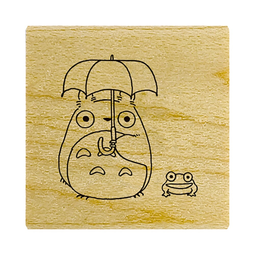 Beverly x Studio Ghibli - Drawstring Bag and Rubber Stamp - My Neighbor Totoro - Totoro and Frog