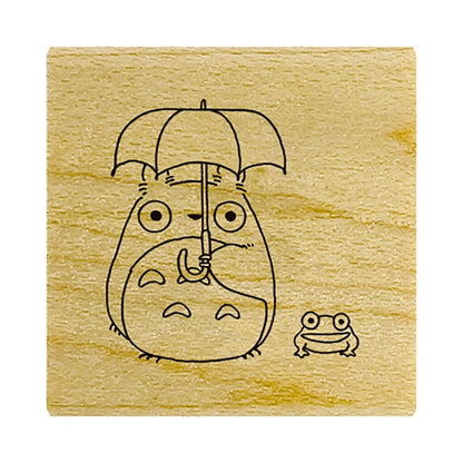 Beverly x Studio Ghibli - Drawstring Bag and Rubber Stamp - My Neighbor Totoro - Totoro and Frog