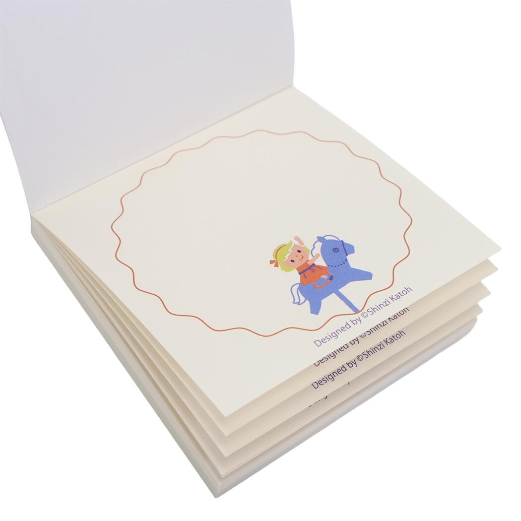 Shinzi Katoh - Block Memo Pad - Retro Days - Chidori Park