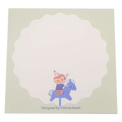 Shinzi Katoh - Block Memo Pad - Retro Days - Chidori Park