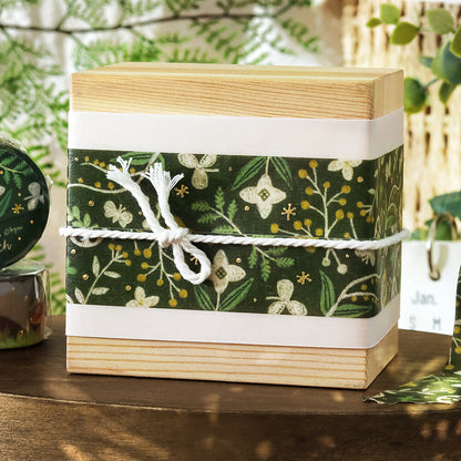 BGM - 20mm Washi Tape - Pieni Stitch - Small Flowers and Plants