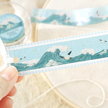 BGM - 20mm Washi Tape - Pieni Stitch - Small Sea