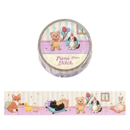BGM - 20mm Washi Tape - Pieni stitch - Little Party