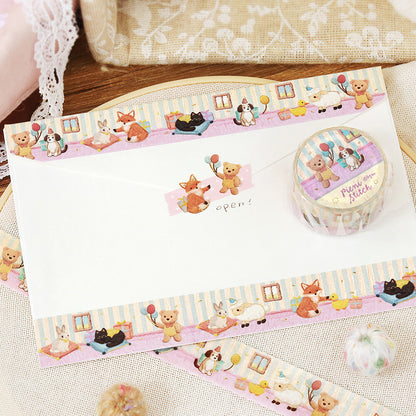 BGM - 20mm Washi Tape - Pieni stitch - Little Party