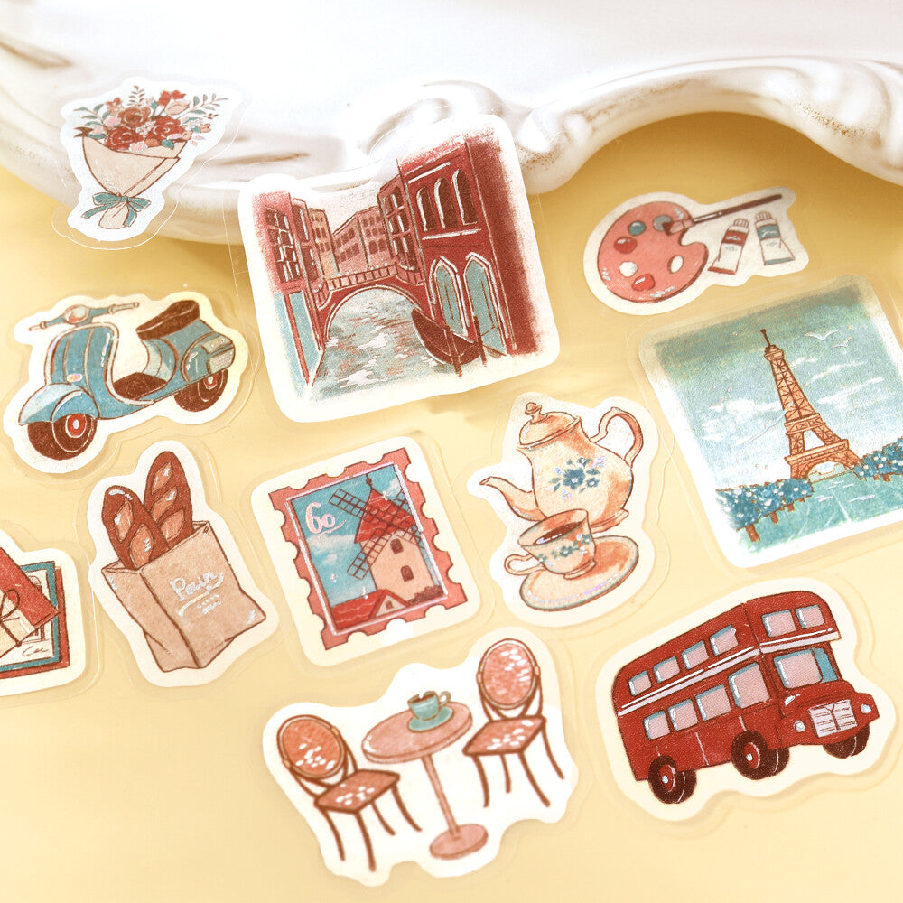 BGM - Flake Stickers - Fragments of a Journey - Around the World