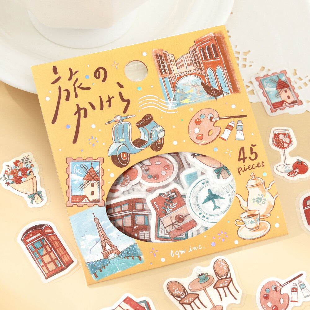 BGM - Flake Stickers - Fragments of a Journey - Around the World