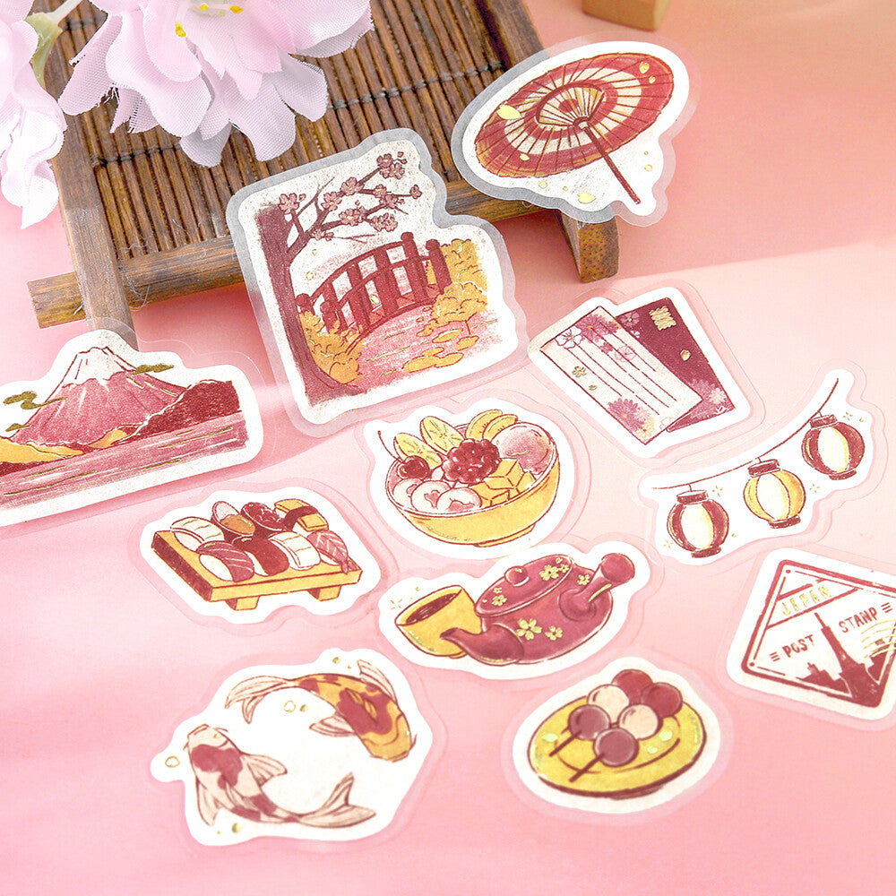 BGM - Flake Stickers - Fragments of a Journey - To Japan