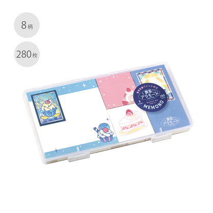 BGM - Memono Memo Pad Set - Cafe A La Mode Stained Glass