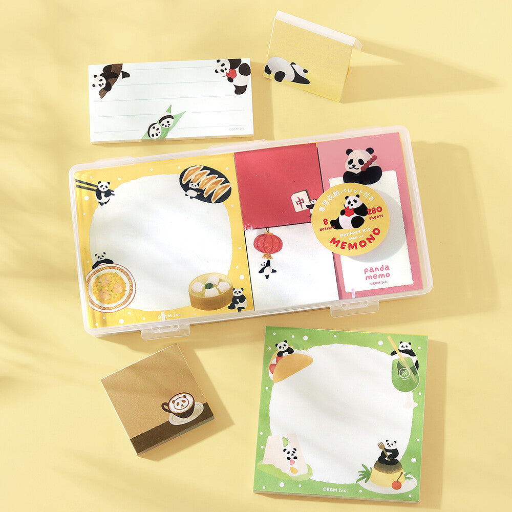 BGM - Memono Memo Pad Set - Panda Day
