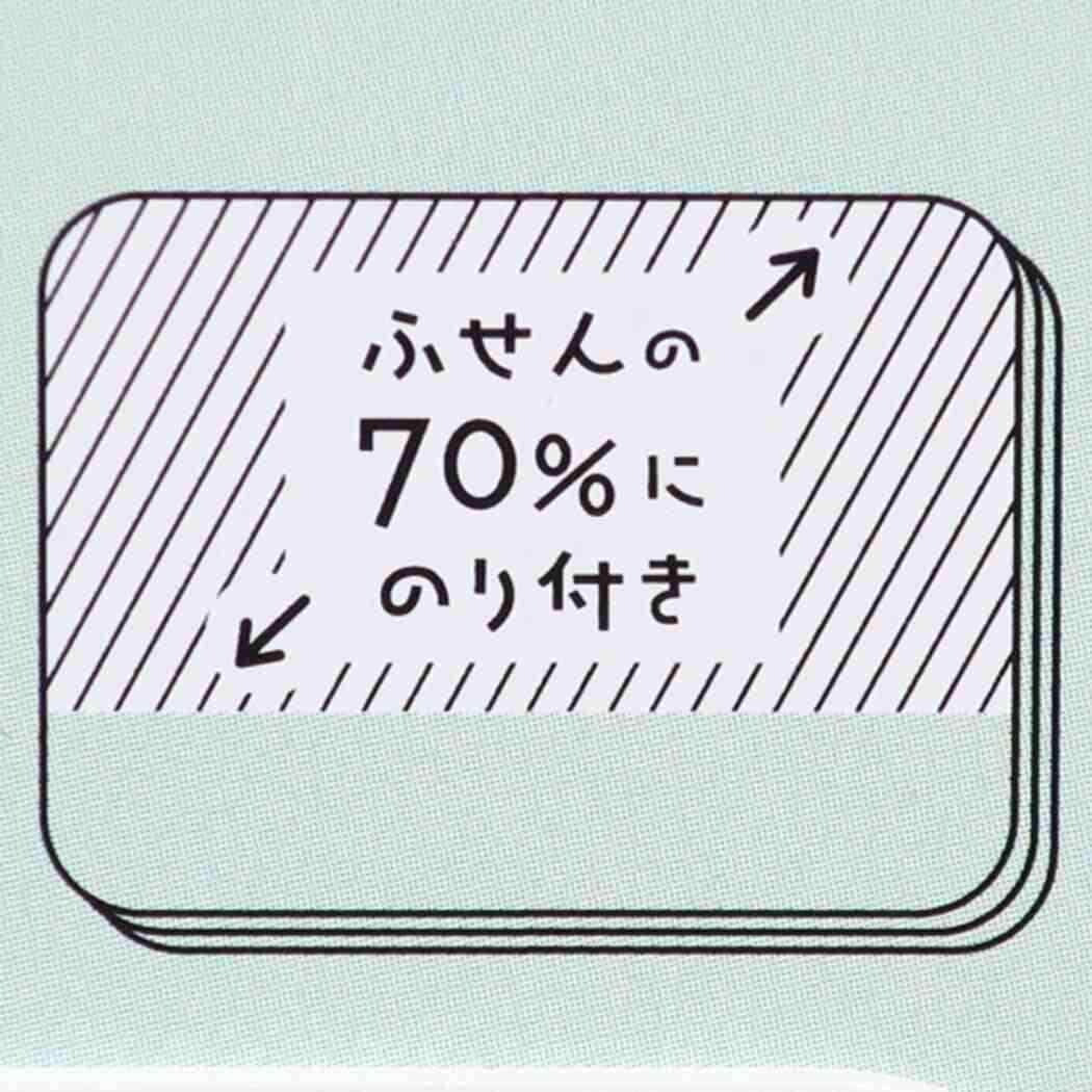 Memo-Style Sticky Notes L - Tocorocomugi - Large Bouquet Kitty