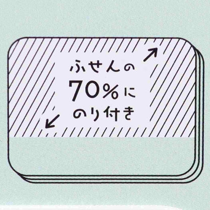 Memo-Style Sticky Notes L - Tocorocomugi - Large Bouquet Kitty