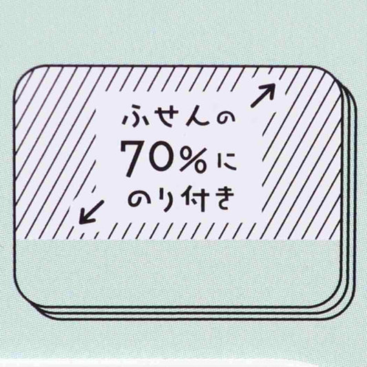 Memo-Style Sticky Notes L - Tocorocomugi - Cafe Jelly Kitty