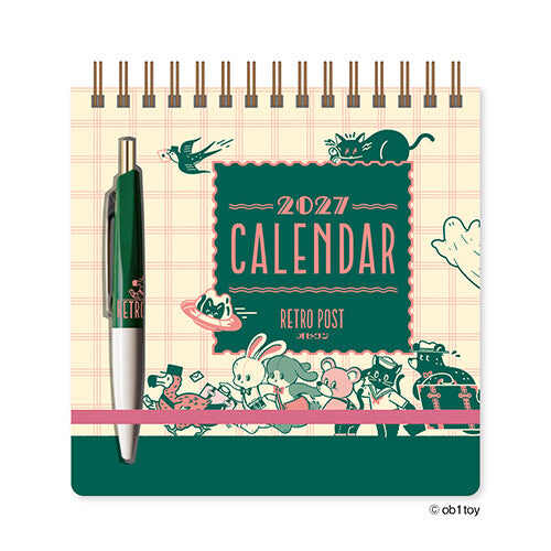 OB1TOY x Shinnippon Calendar - 2027 Scribble Notebook Calendar