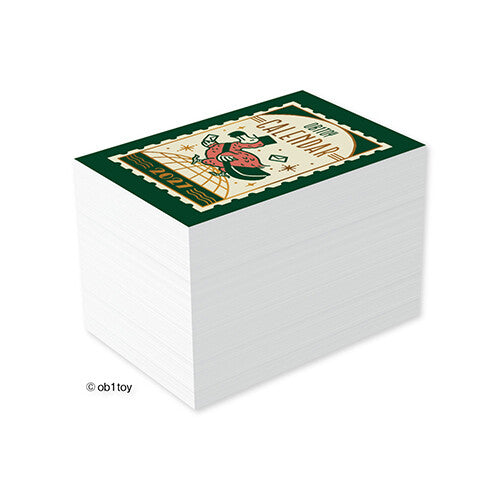 OB1TOY x Shinnippon Calendar - 2027 Mini Daily Calendar