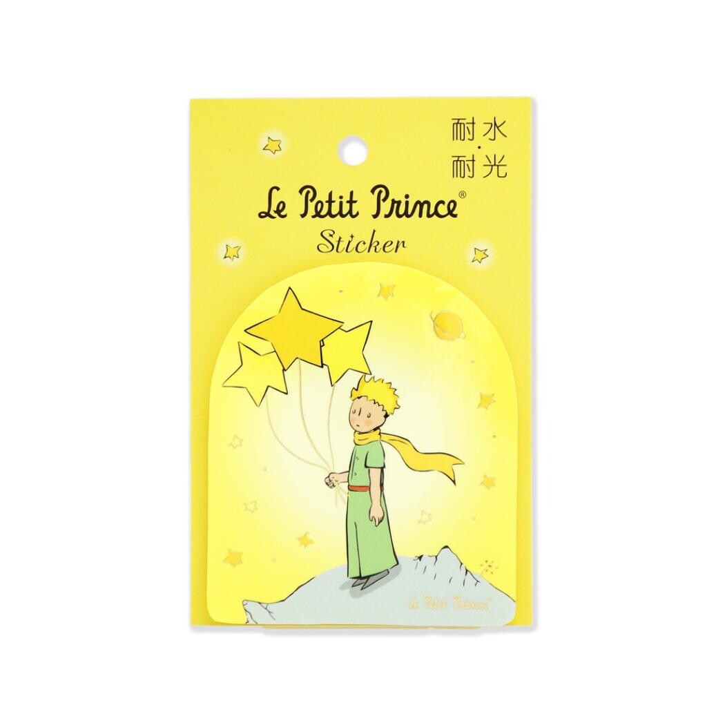 Le Petit Prince - Foil-Stamped Sticker - The Prince's Journey