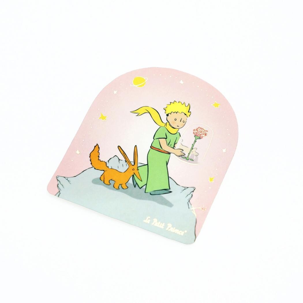 Le Petit Prince - Foil-Stamped Sticker - A Precious Rose