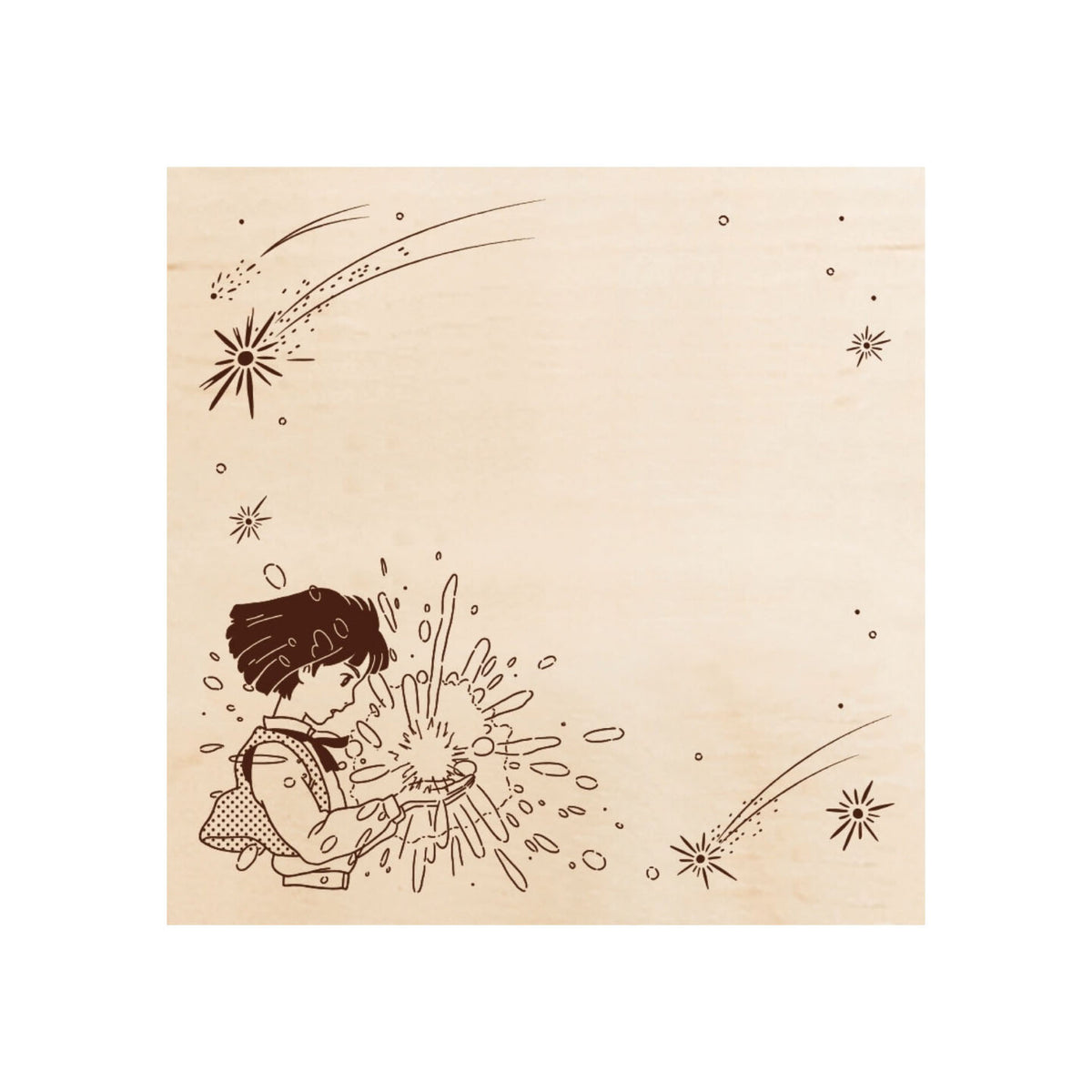 Beverly x Studio Ghibli - Movie Scene Stamps - Howl's Moving Castle