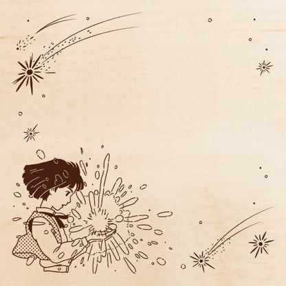 Beverly x Studio Ghibli - Movie Scene Stamps - Howl's Moving Castle