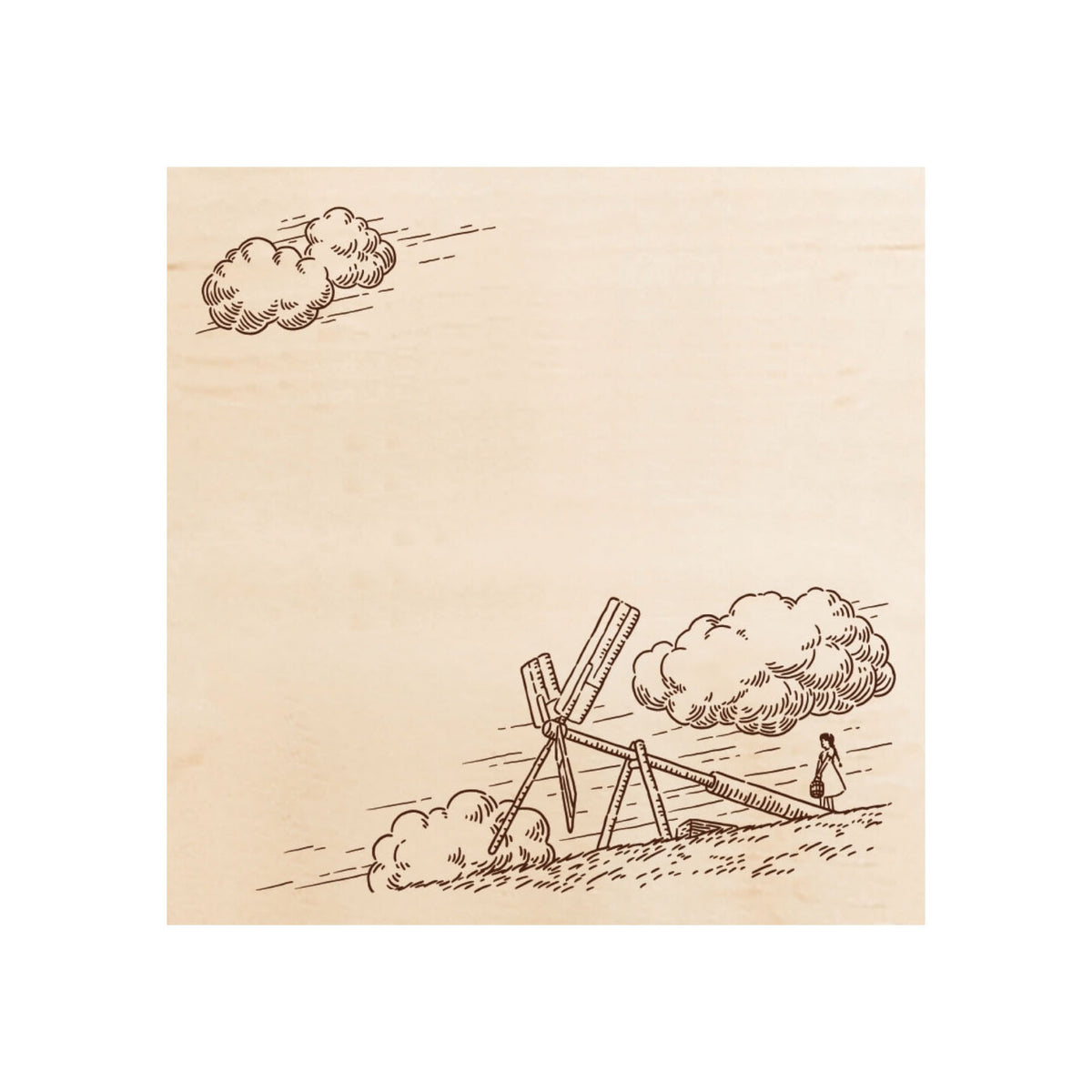 Beverly x Studio Ghibli - Movie Scene Stamps - Castle in the Sky