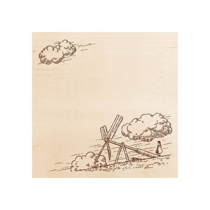Beverly x Studio Ghibli - Movie Scene Stamps - Castle in the Sky