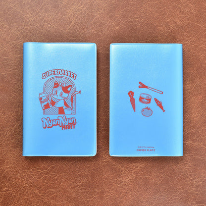 OB1TOY x Papier Platz - Supermarket Series NyanNyan Mart - Pocket Logbook - Open!