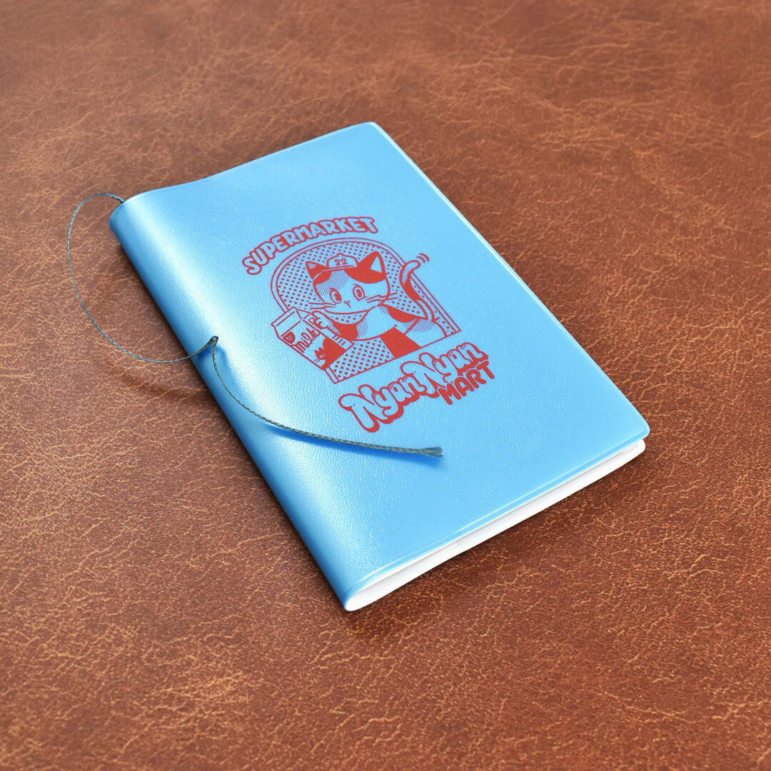 OB1TOY x Papier Platz - Supermarket Series NyanNyan Mart - Pocket Logbook - Open!