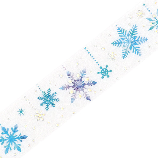 BGM - Winter Limited 15mm Washi Tape - Colorful Snowflakes