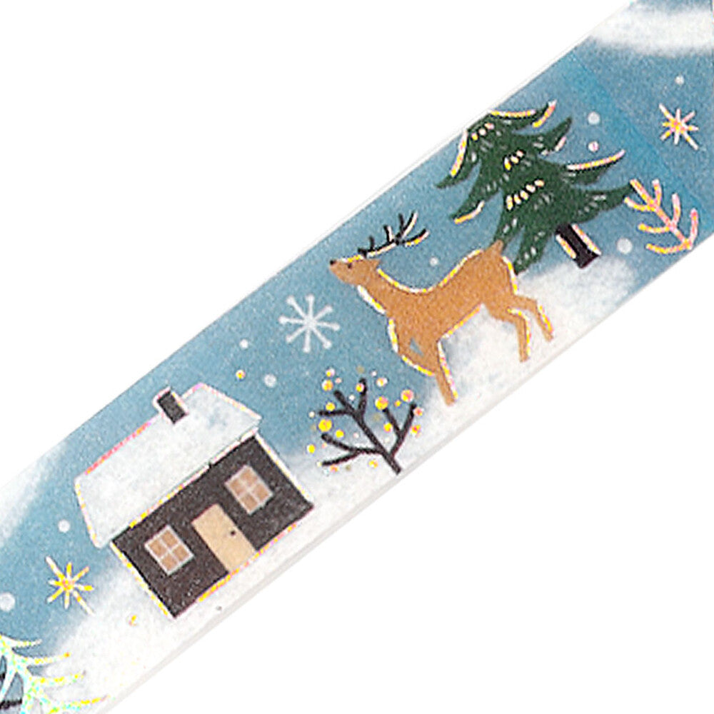 BGM - Winter Limited 15mm Washi Tape - Scandinavia and Winter Scenery