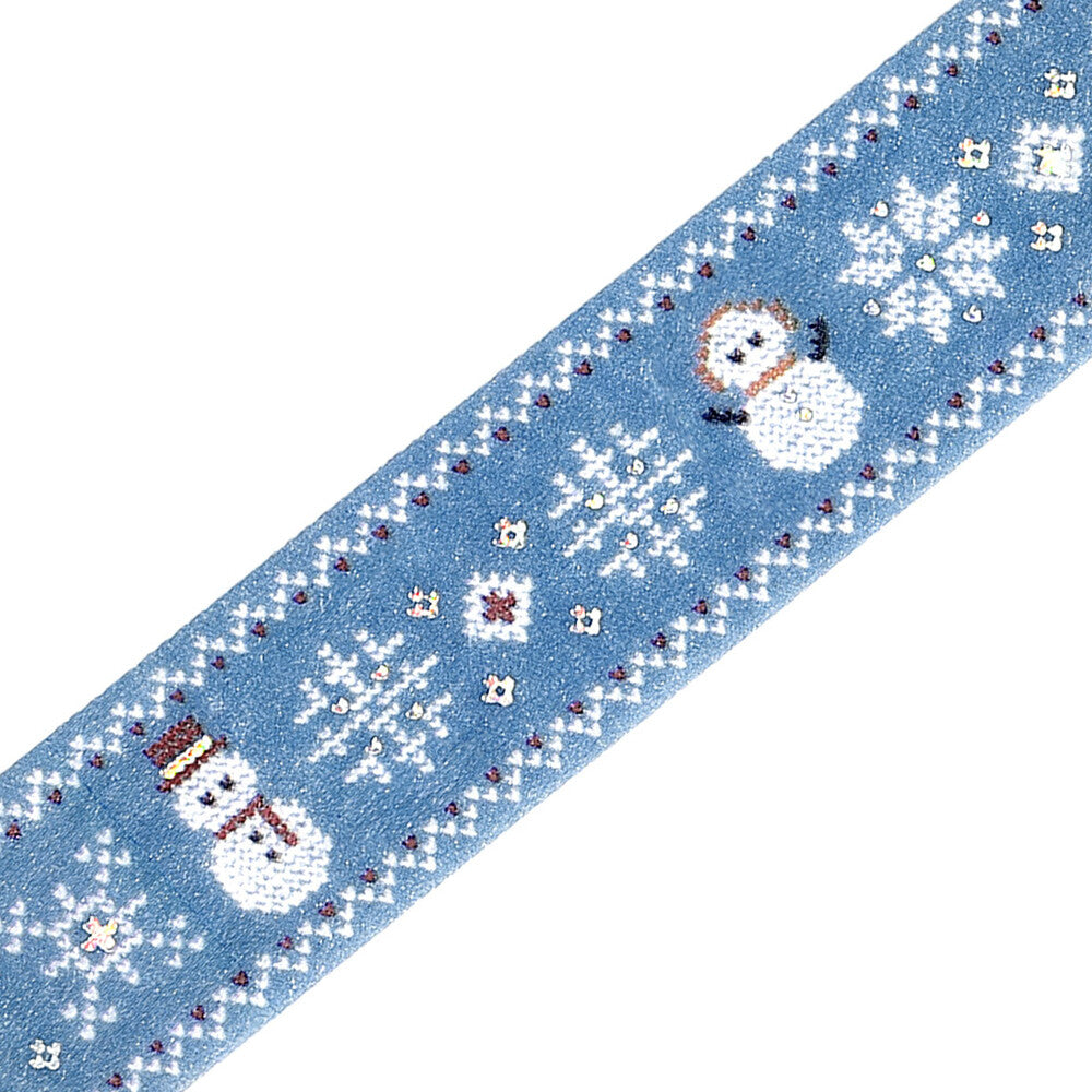 BGM - Winter Limited 15mm Washi Tape - Knitted Snowman
