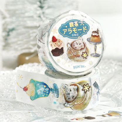 BGM - Winter Limited 20mm Washi Tape - Cafe à la Mode