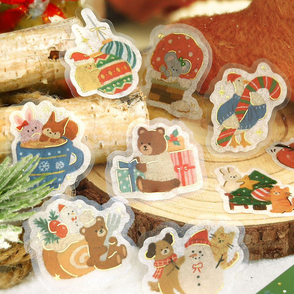 BGM - Christmas Limited Flake Stickers - The party is just around the corner!