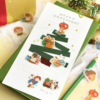 BGM - Christmas Limited Flake Stickers - The party is just around the corner!