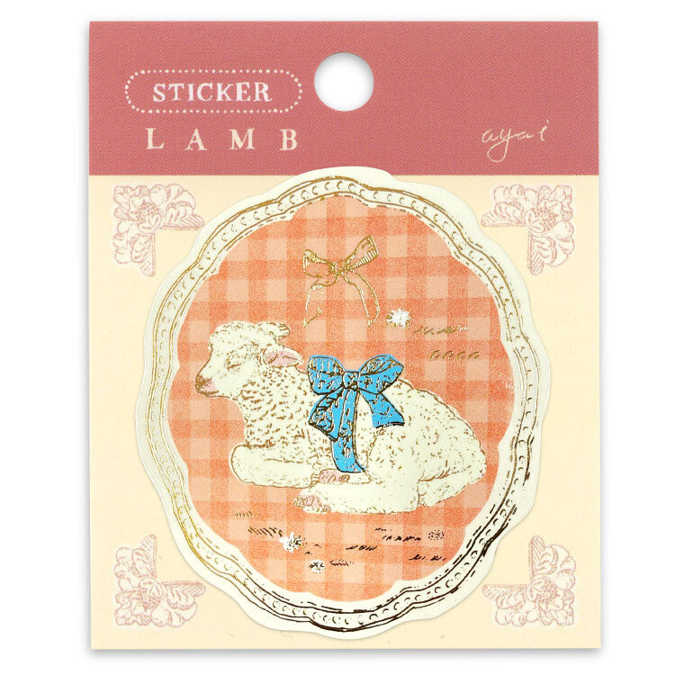 Active Corporation - Die-Cut Sticker - Aya Inoue - Lamb