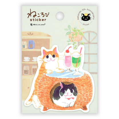 NB Co. Ltd. - Die-Cut Sticker - Nekorobi Cats - My House