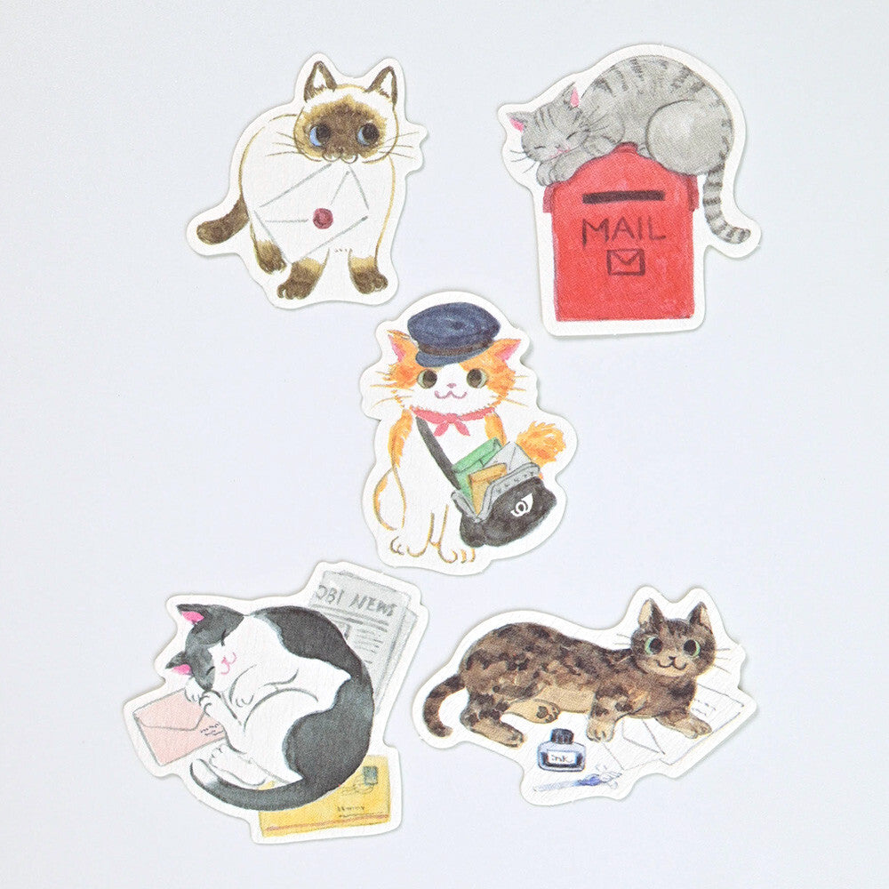 NB Co. Ltd. - Flake Stickers - Nekorobi Letter Cats
