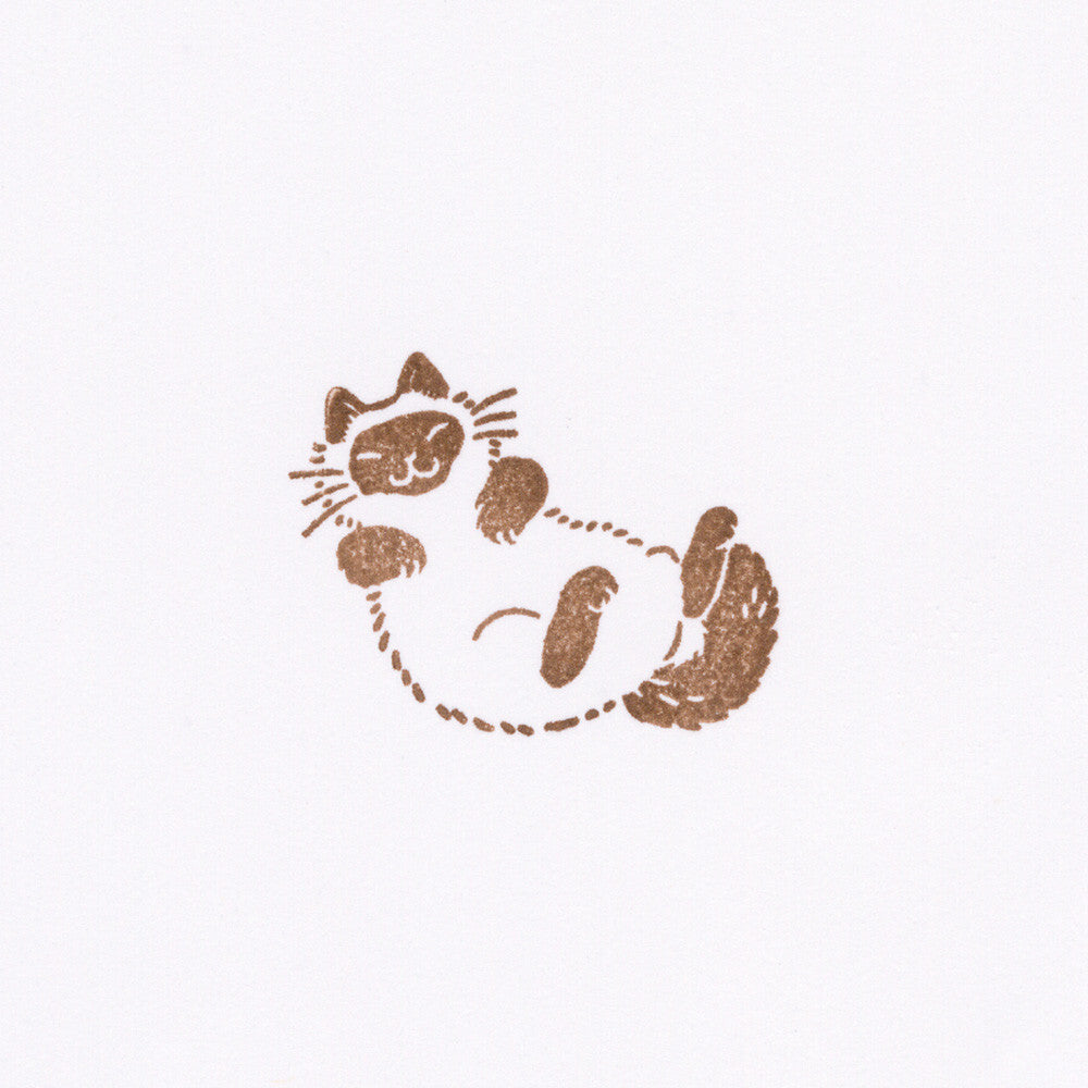 NB Co. Ltd. - Wooden Stamp - Nekorobi Himalayan Cat