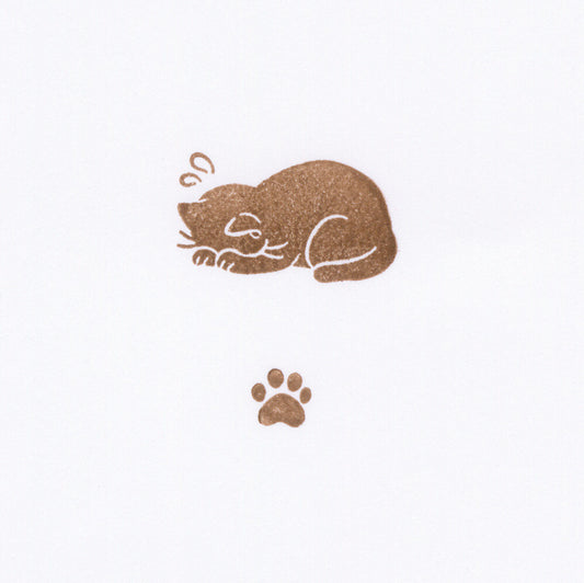 NB Co. Ltd. - Wooden Stamp - Nekorobi Pekori Black Cat