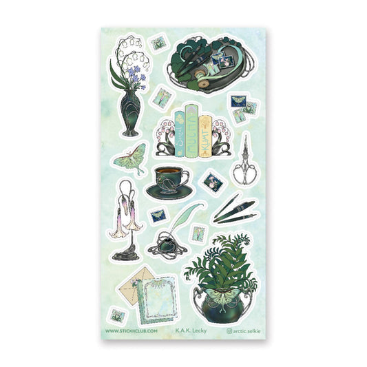 STICKII - Sticker Sheet - Arctic Selkie - Washi Desk Decor