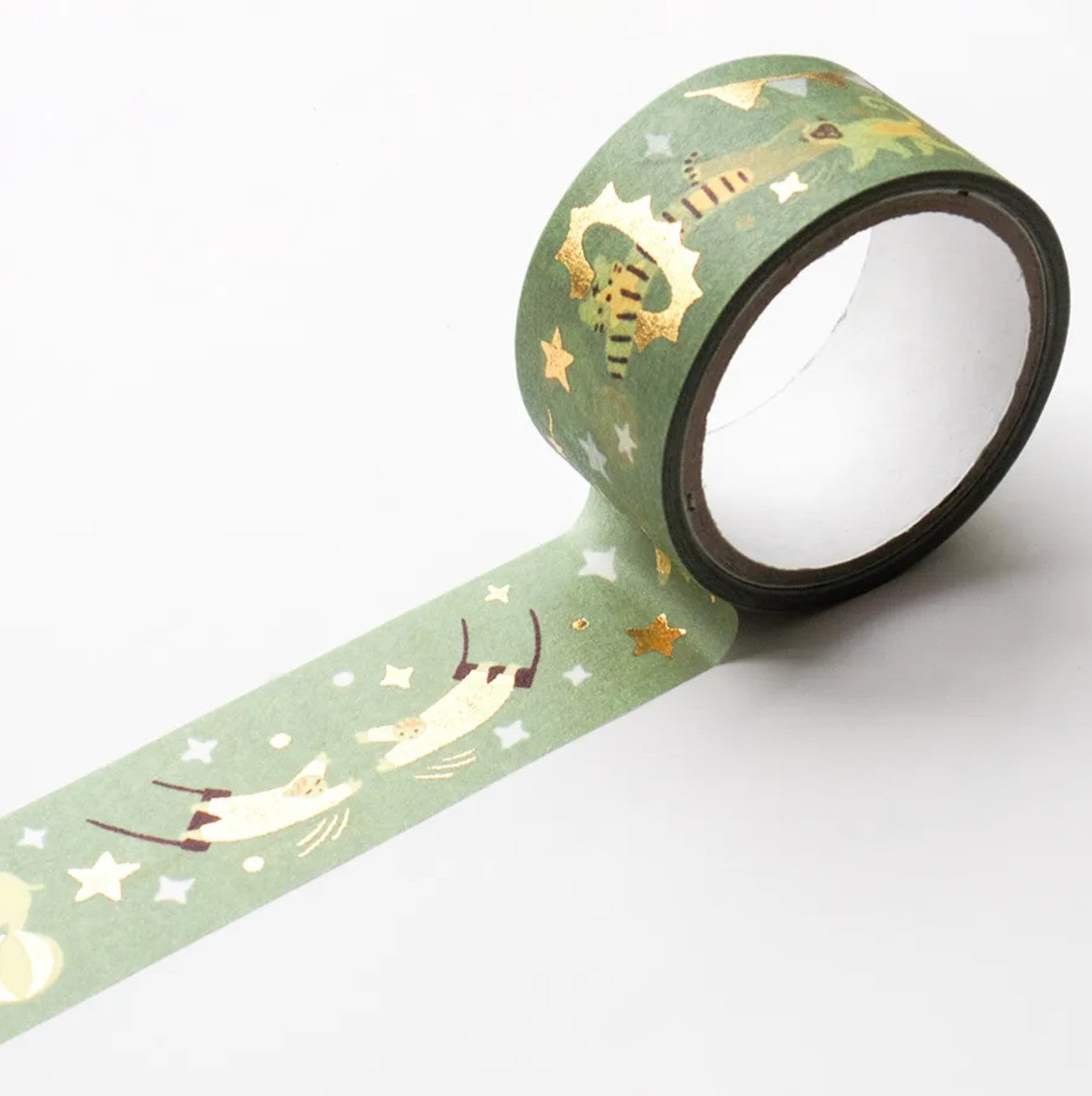 Cozyca - Foil-Stamped Washi Tape - Mariko Fukuoka - Circus