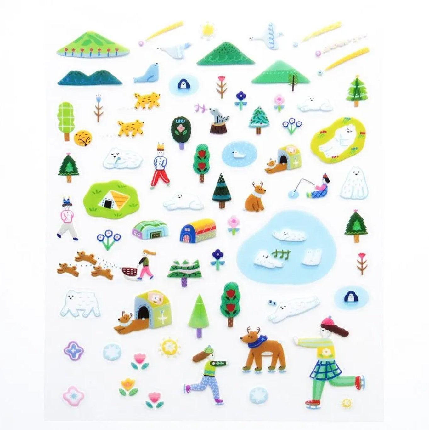 Cozyca - Sticker Sheet - Narumi Suzuki - A Cold Place in a Distant Country